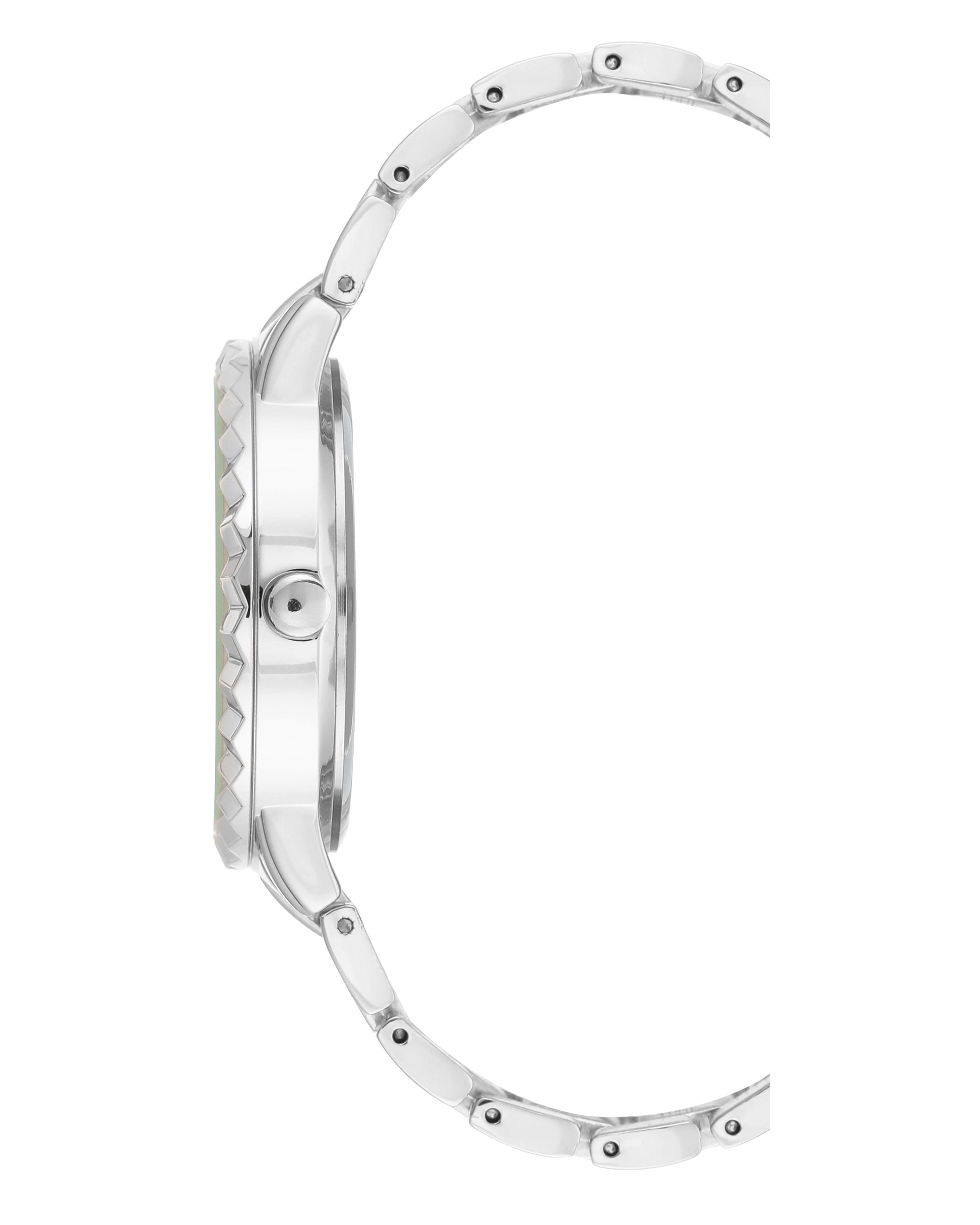 Nine West Silver Dial Analog Watch For - Ladies NW-2283SVSV