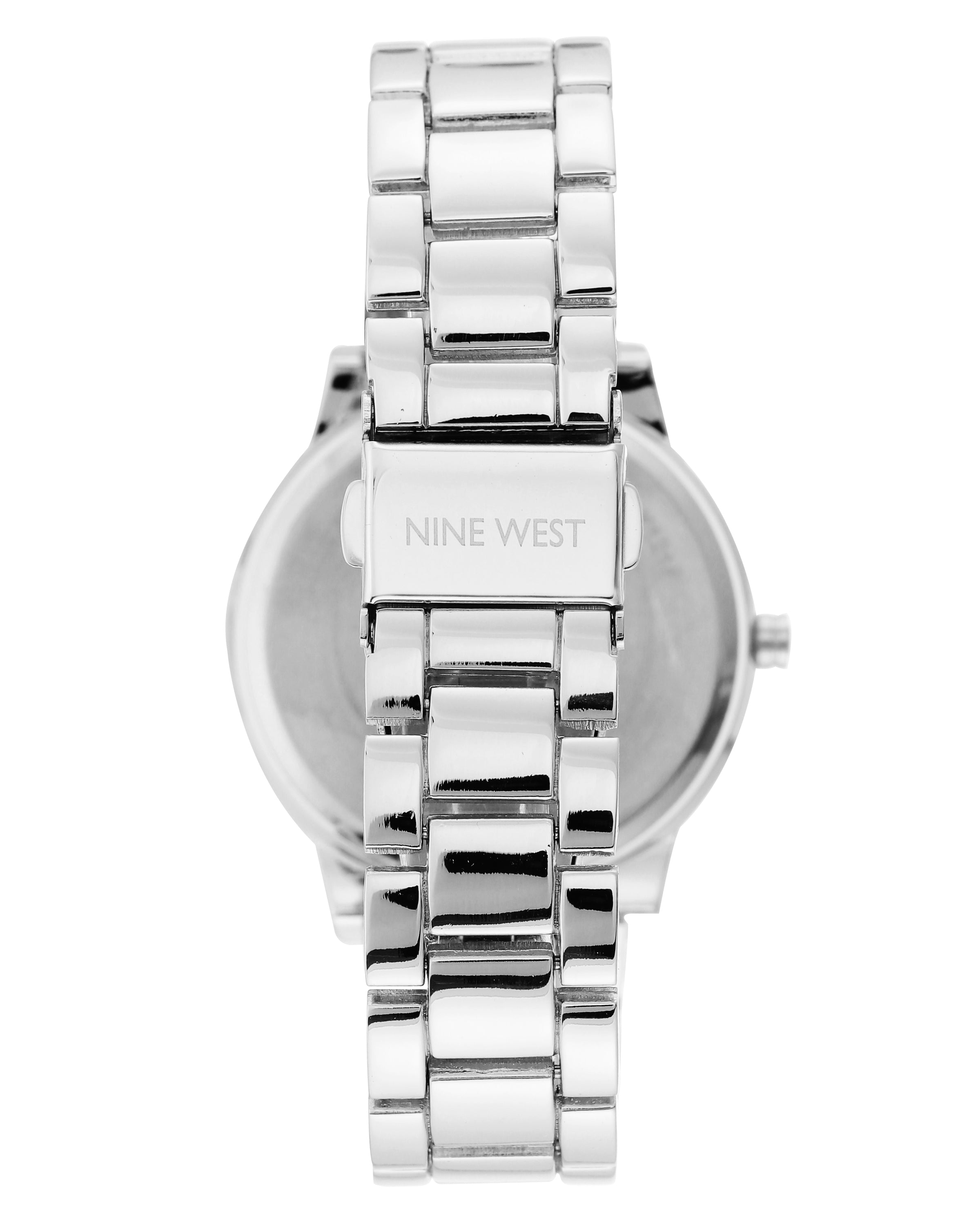 Nine West Silver Dial Analog Watch For - Ladies NW-2283SVSV