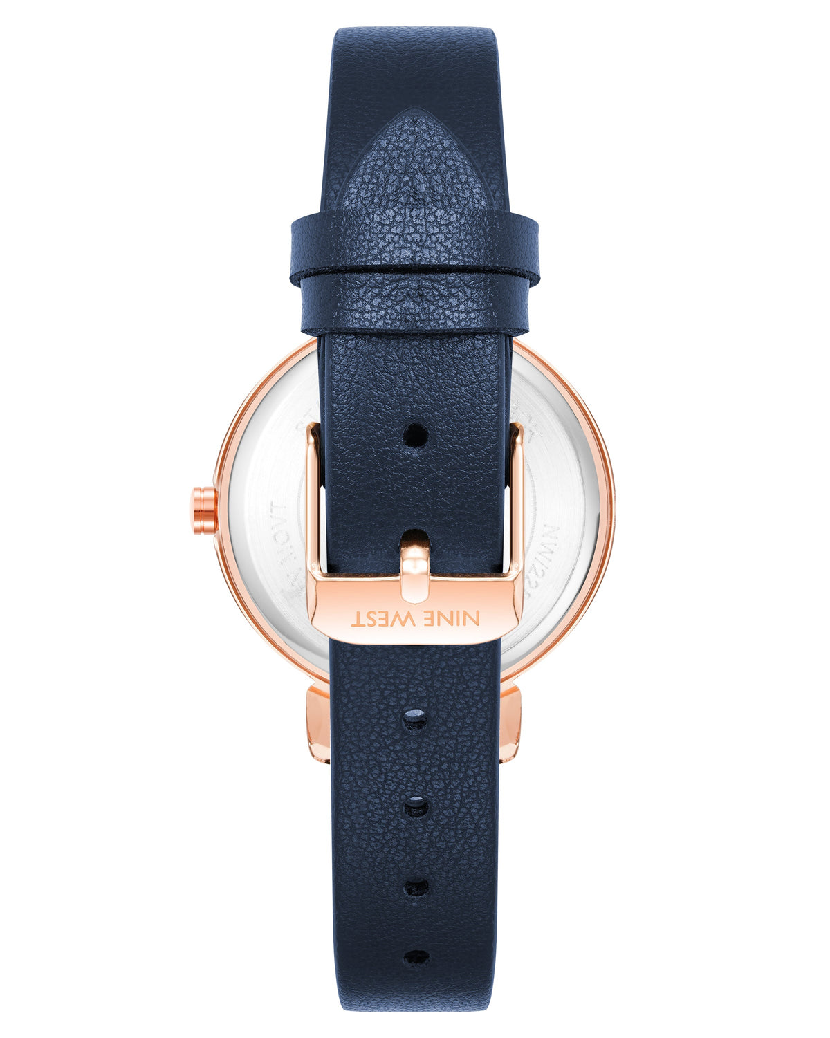 Nine West Women's Blue Band Leather Strap Watch - NW/2288