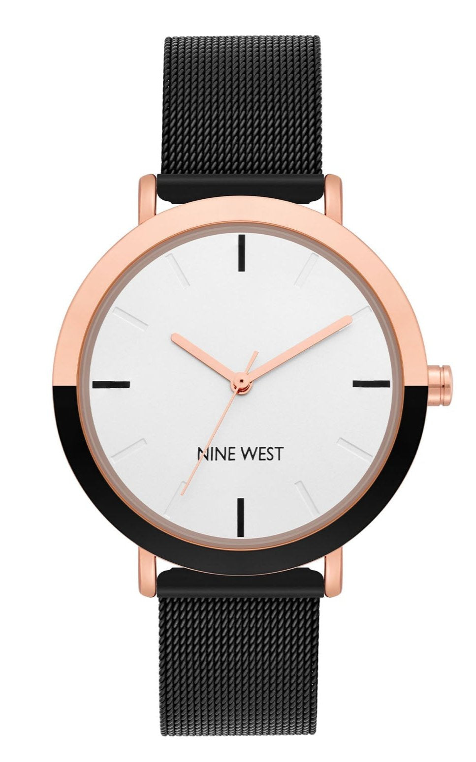 Nine West Silver Dial Analog Watch For - Ladies NW-2515RGBK