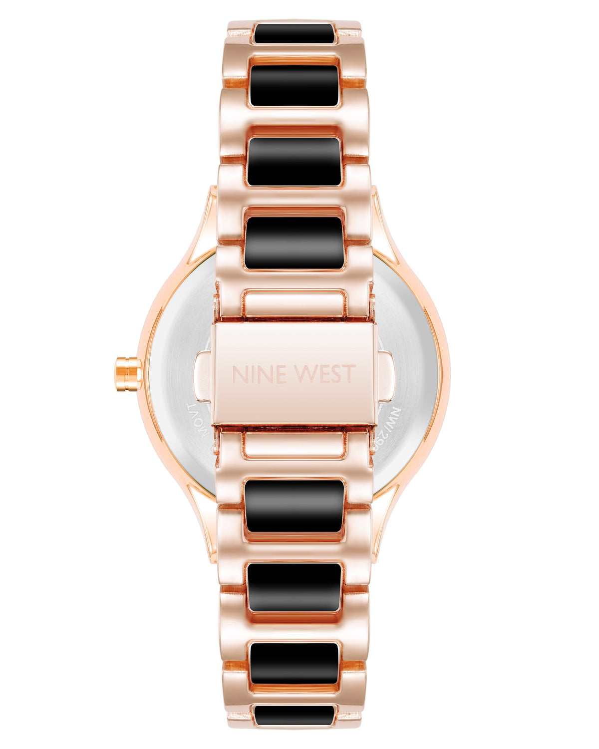 Nine West Black Dial Analog Watch For - Ladies NW-2908BKRG