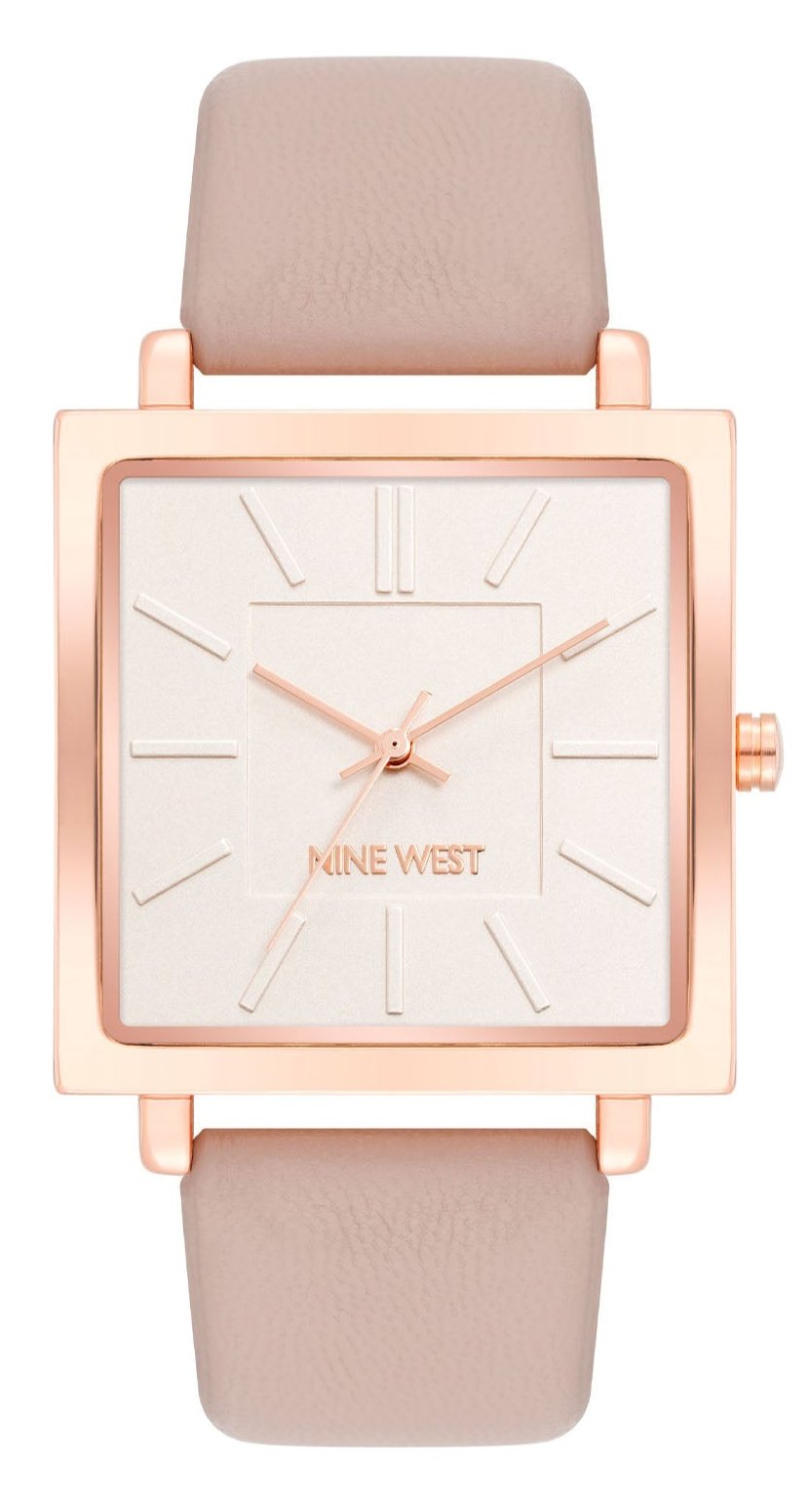 Nine West Pink Dial Analog Watch For - Ladies NW-2922RGPK
