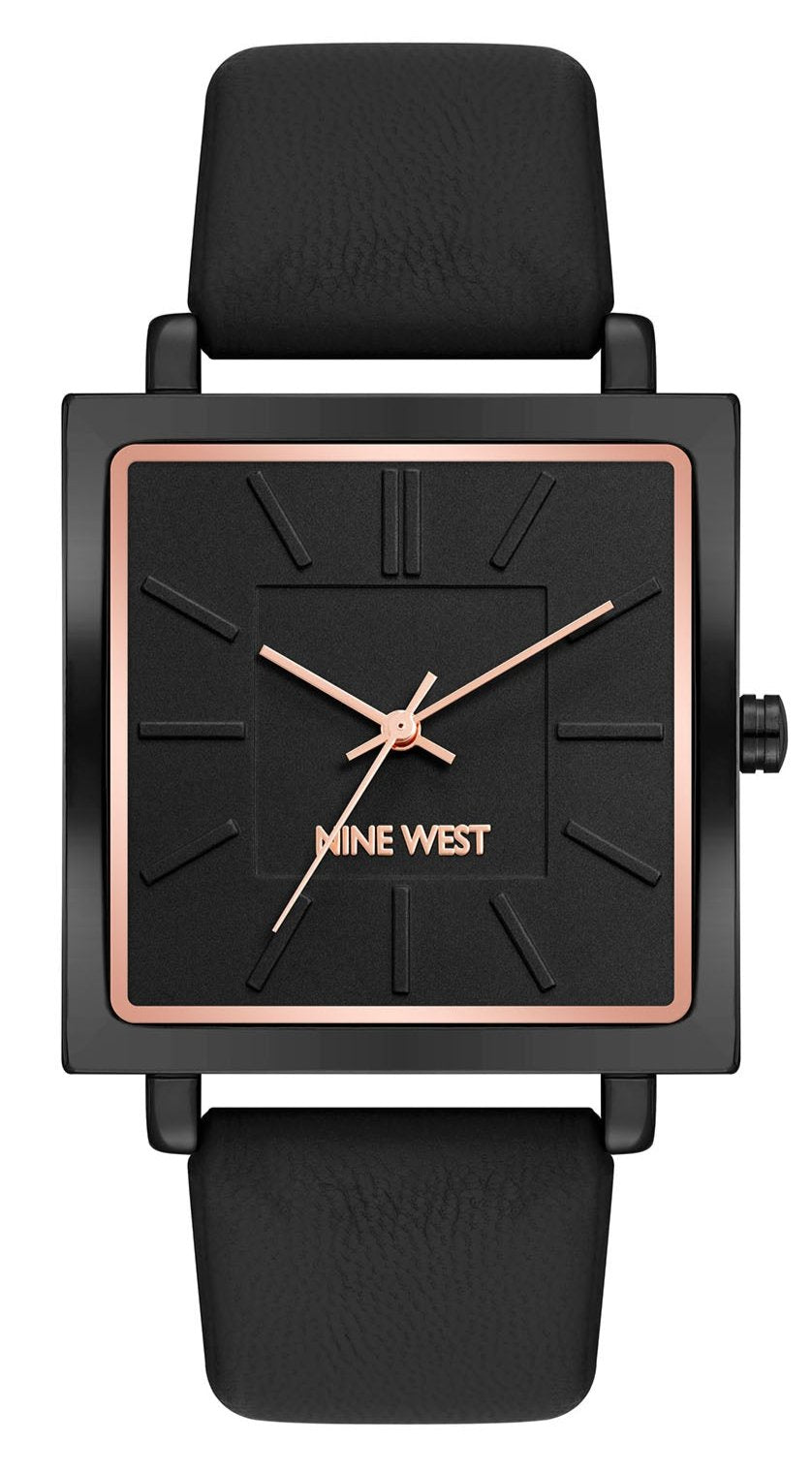 Nine West Black Dial Analog Watch For - Ladies NW-2923GYBK
