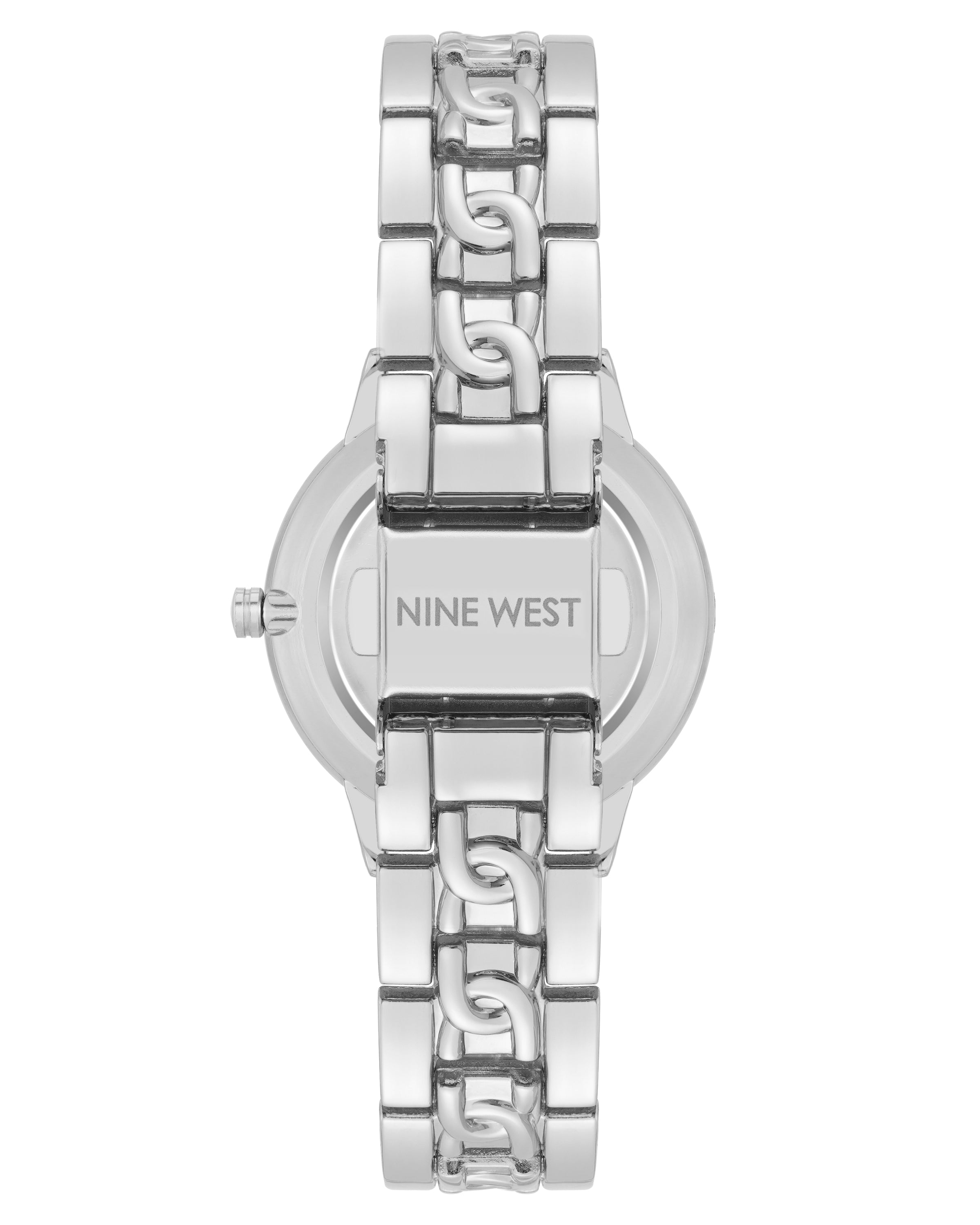 Nine West Silver Dial Analog Watch For - Ladies NW-2929SVSV