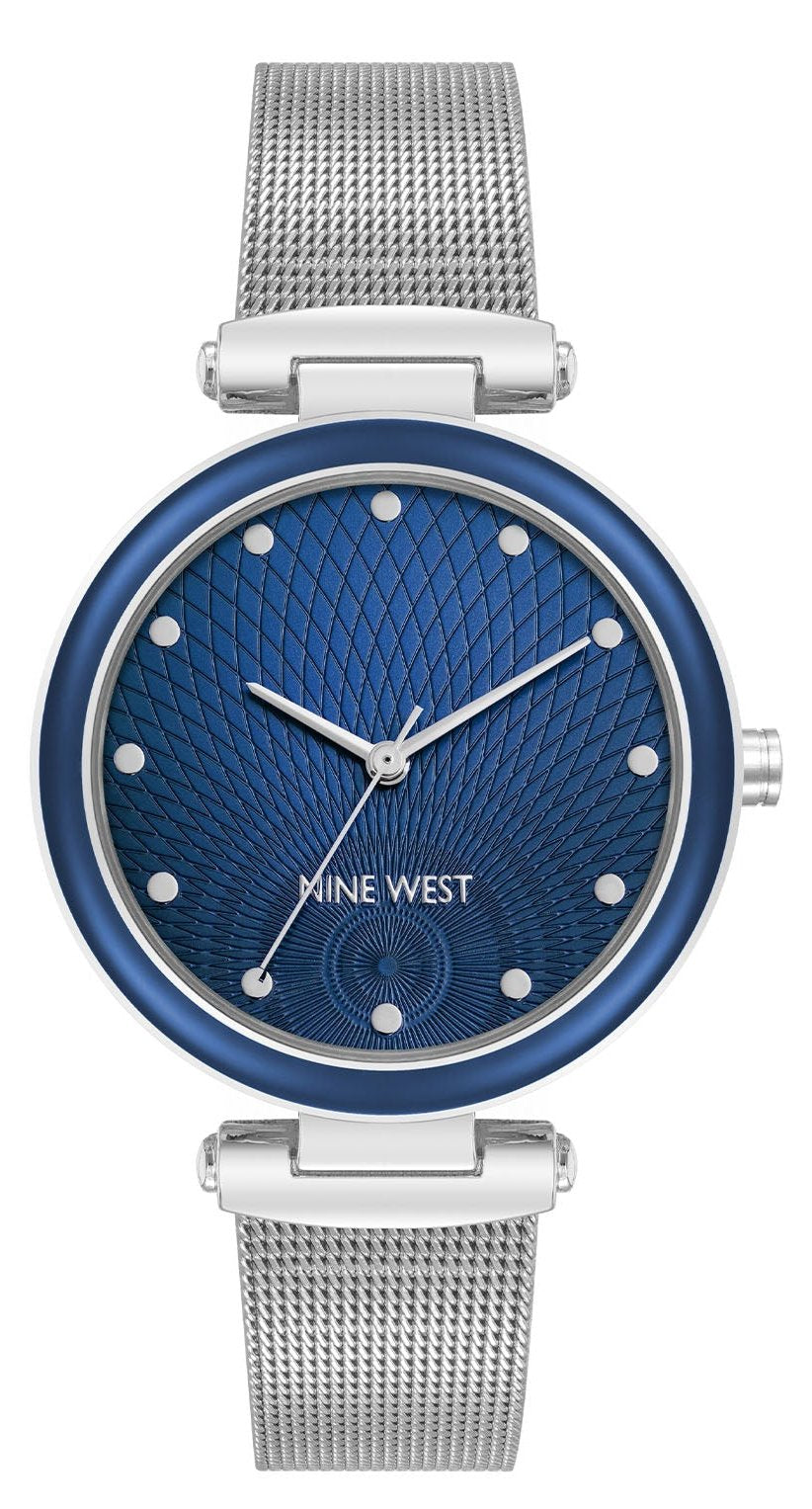 Nine West Navy Dial Analog Watch For - Ladies NW-2949NVSV
