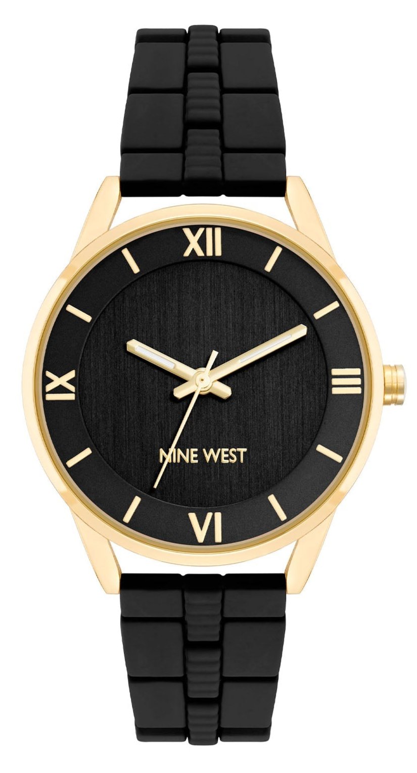 Nine West Black Dial Analog Watch For - Ladies NW-2960GPBK