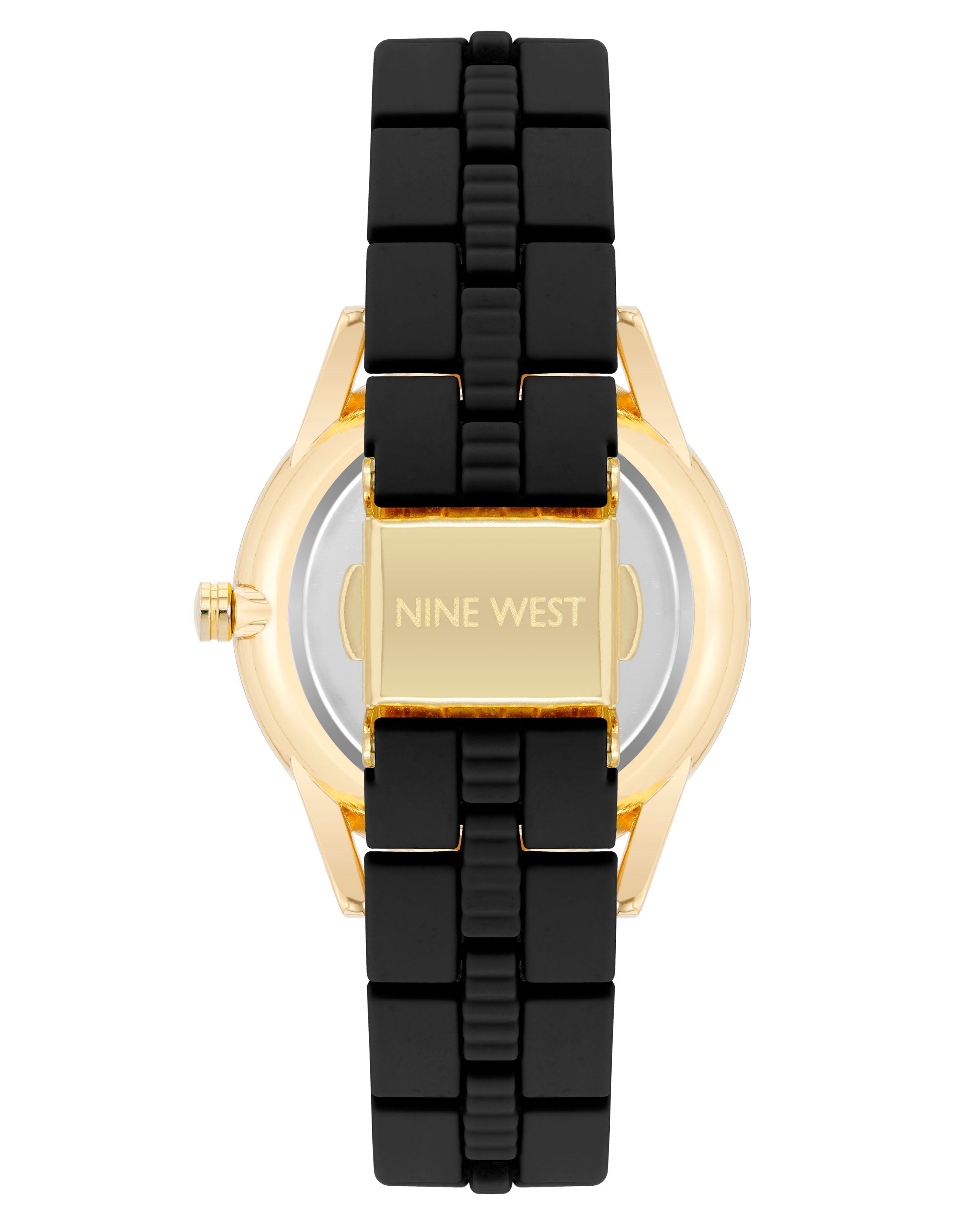 Nine West Black Dial Analog Watch For - Ladies NW-2960GPBK