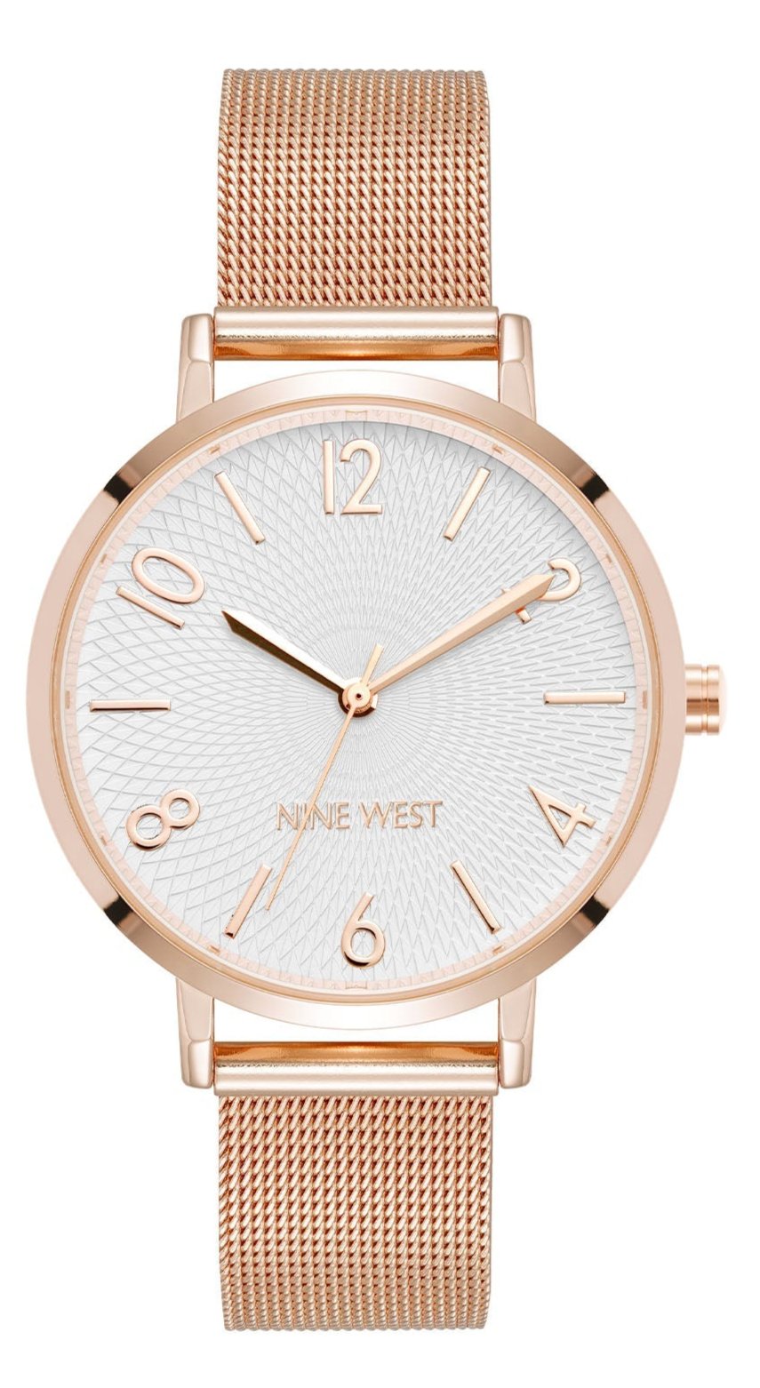 Nine West Silver Dial Analog Watch For - Ladies NW-3062SVRG