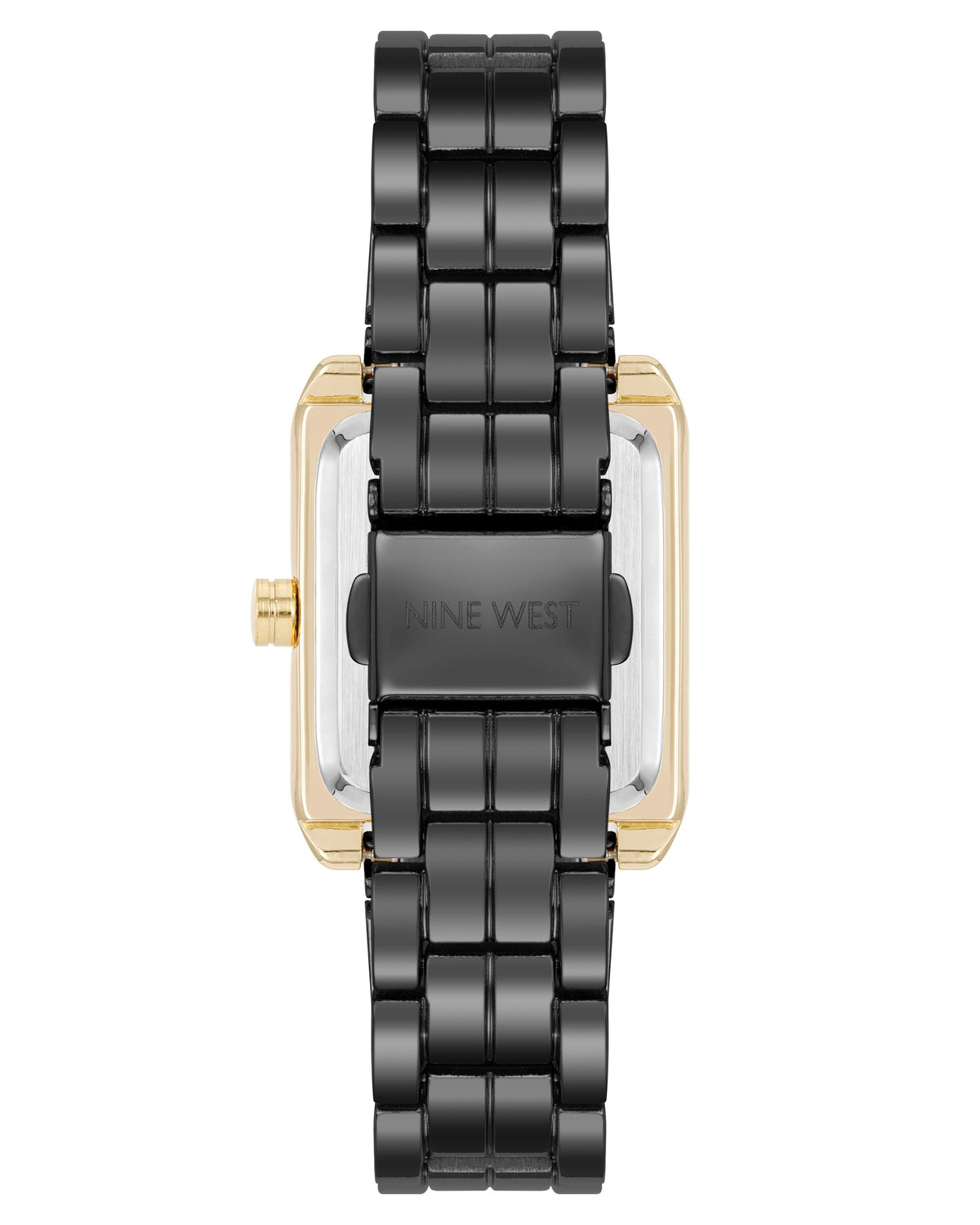 Nine West Black Dial Analog Watch For - Ladies NW-3064BKTT