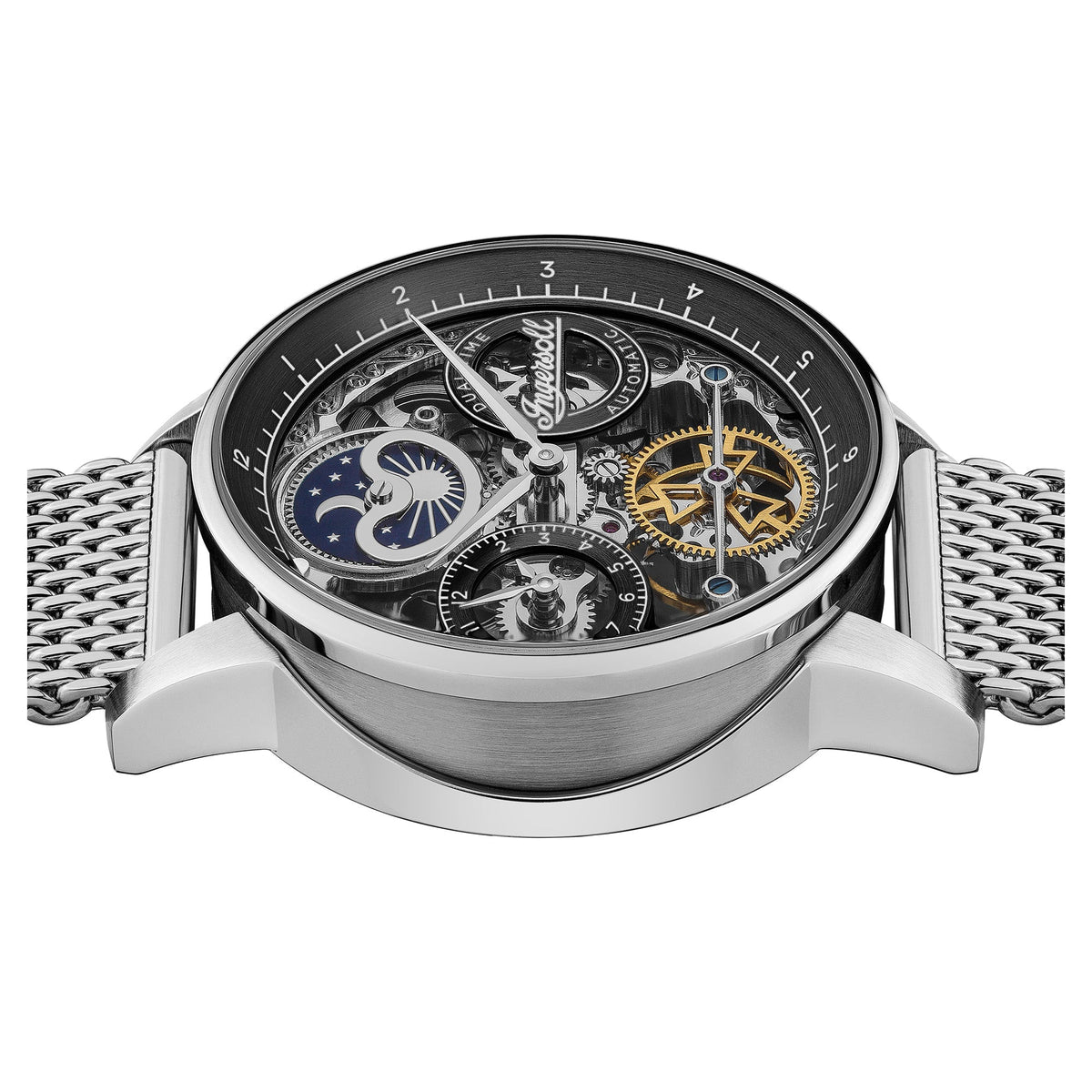 Ingersoll Automatic Black Dial With Lifetime Warranty Analog Watch - For Gents I07708