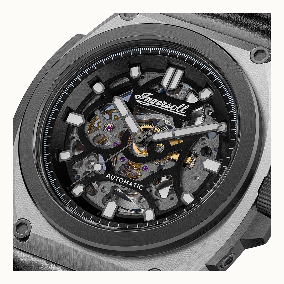 Ingersoll Automatic Black Dial With Lifetime Warranty Analog Watch - For Gents I11702B
