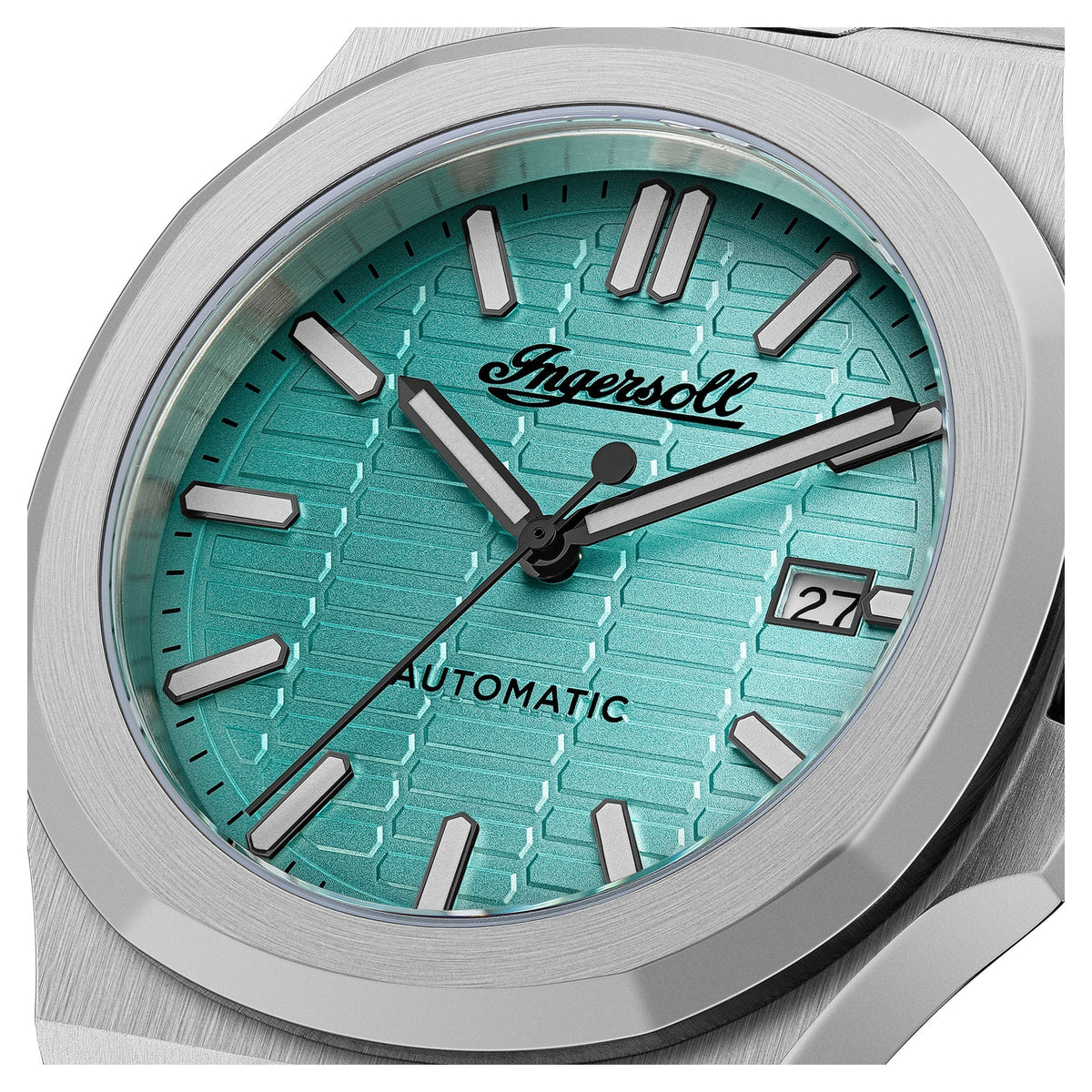 Ingersoll Automatic Blue Skeleton Dial With Lifetime Warranty Analog Watch - For Gents I11804