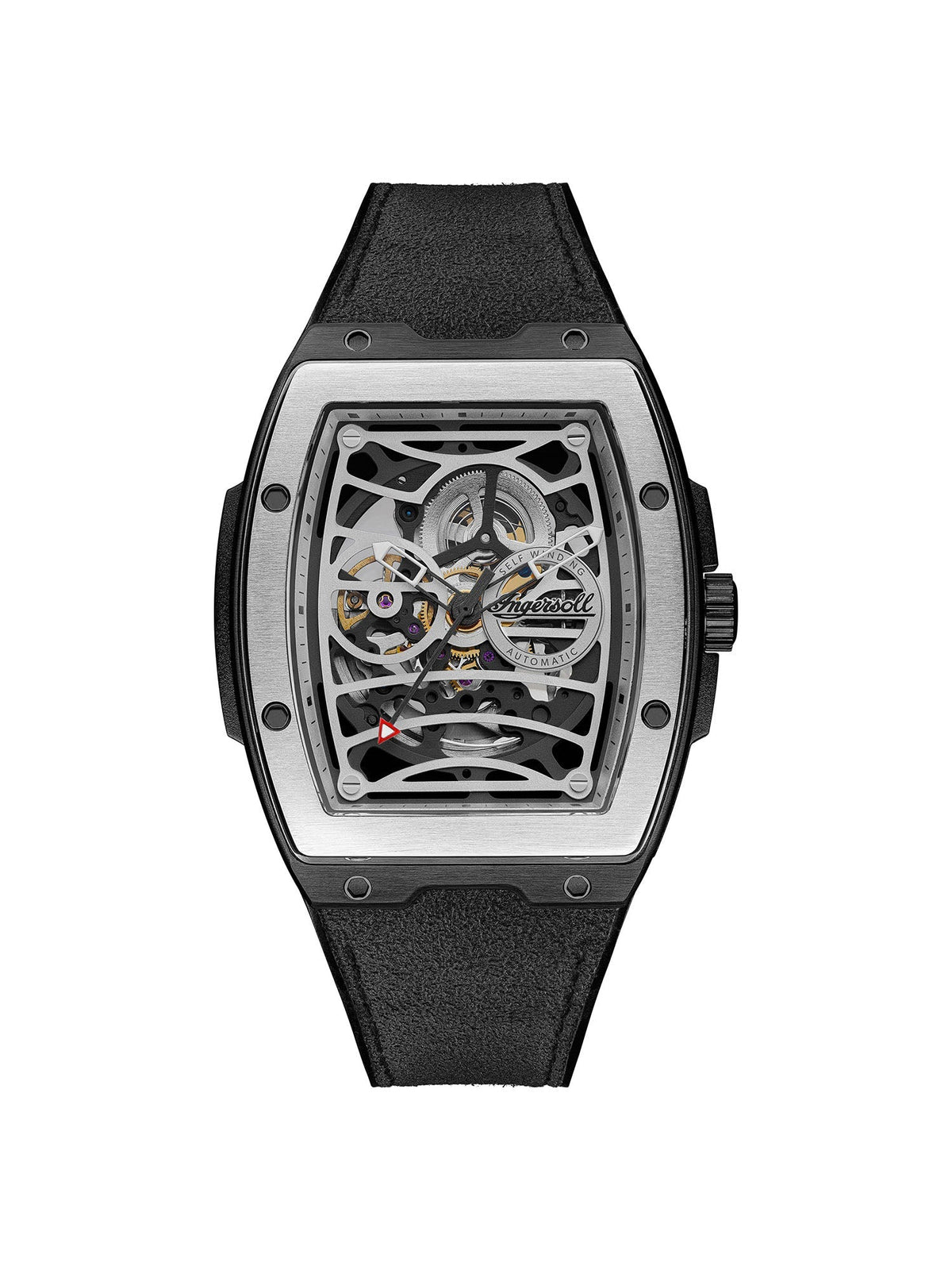 Ingersoll Automatic Silver Skeleton Dial With Lifetime Warranty Analog Watch - For Gents I12306
