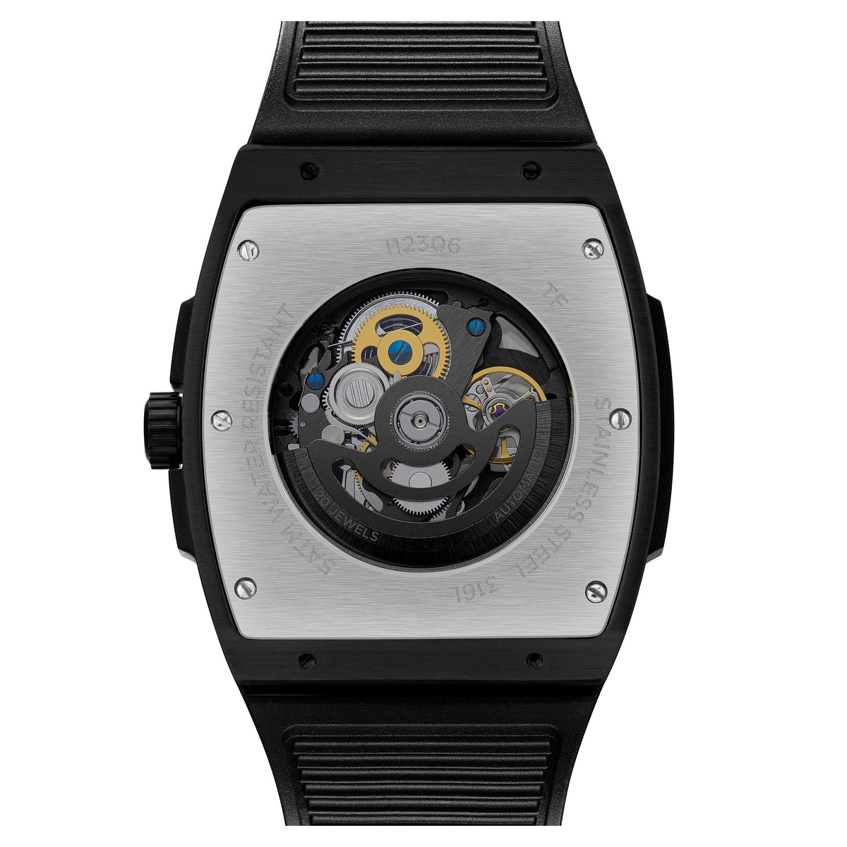 Ingersoll Automatic Silver Skeleton Dial With Lifetime Warranty Analog Watch - For Gents I12306