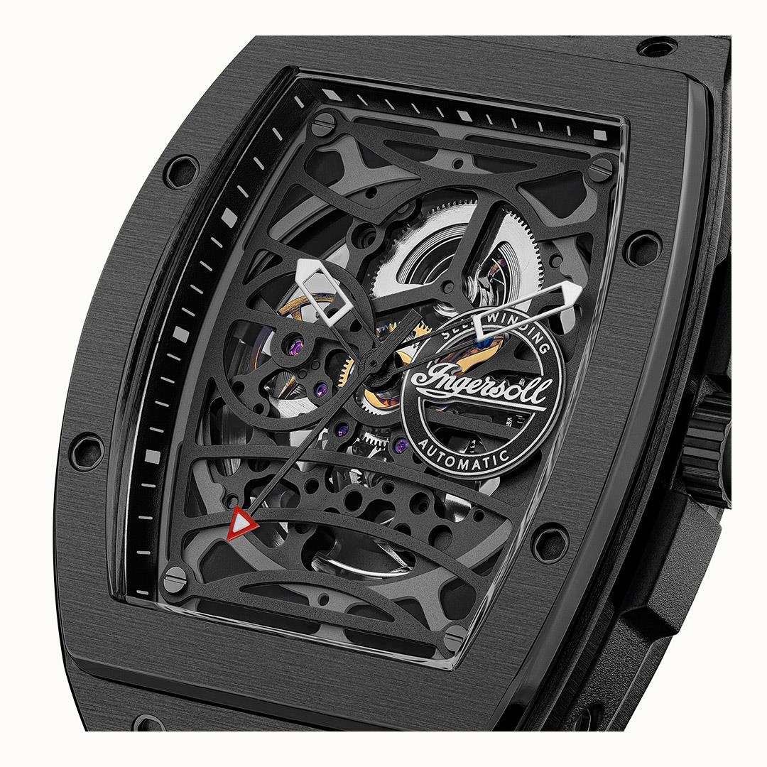 Ingersoll Automatic Black Dial With Lifetime Warranty Analog Watch - For Gents I12307