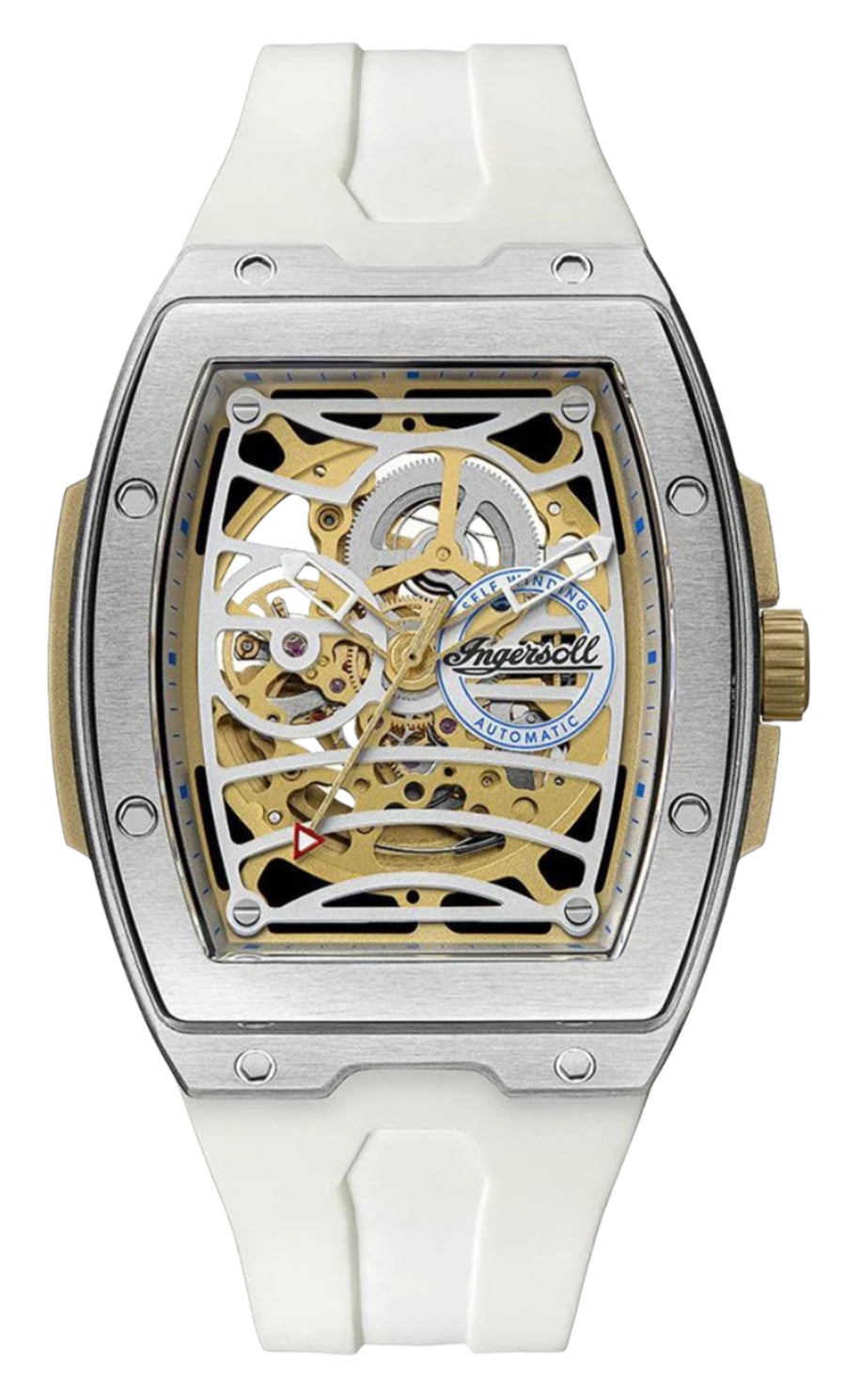 Ingersoll Automatic White Ceramic Dial With Lifetime Warranty Analog Watch - For Gents I12309