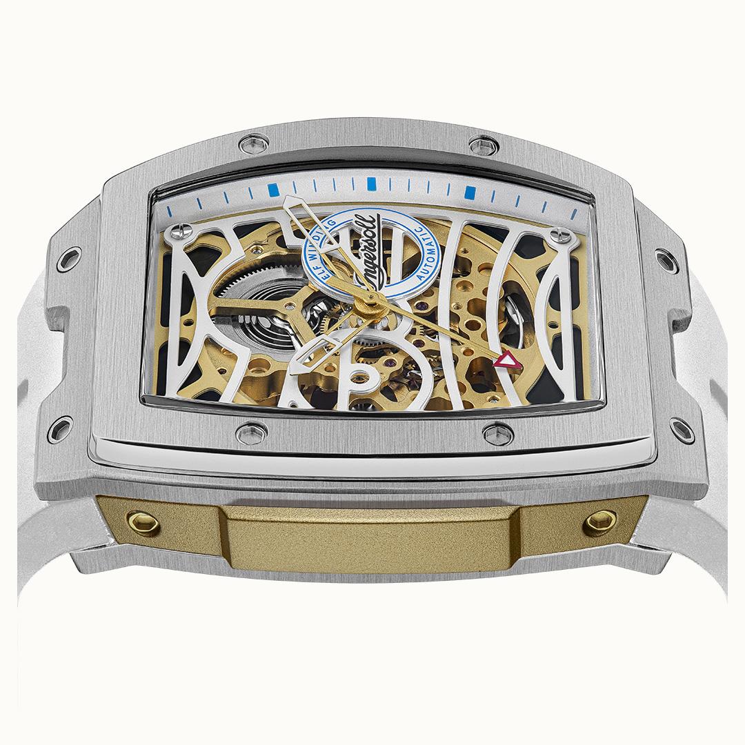 Ingersoll Automatic White Ceramic Dial With Lifetime Warranty Analog Watch - For Gents I12309