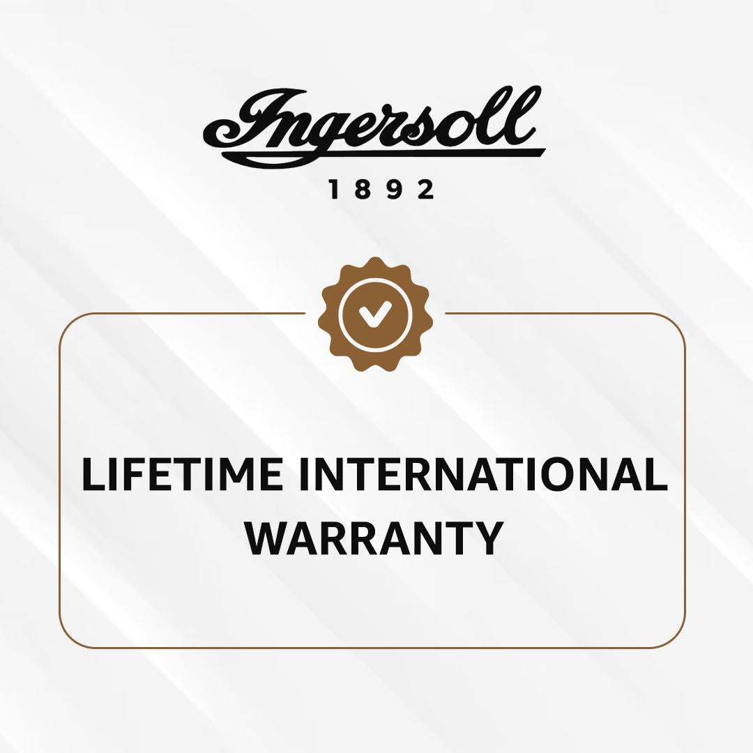 Ingersoll Automatic Black Skeleton Dial With Lifetime Warranty Analog Watch - For Gents I12907