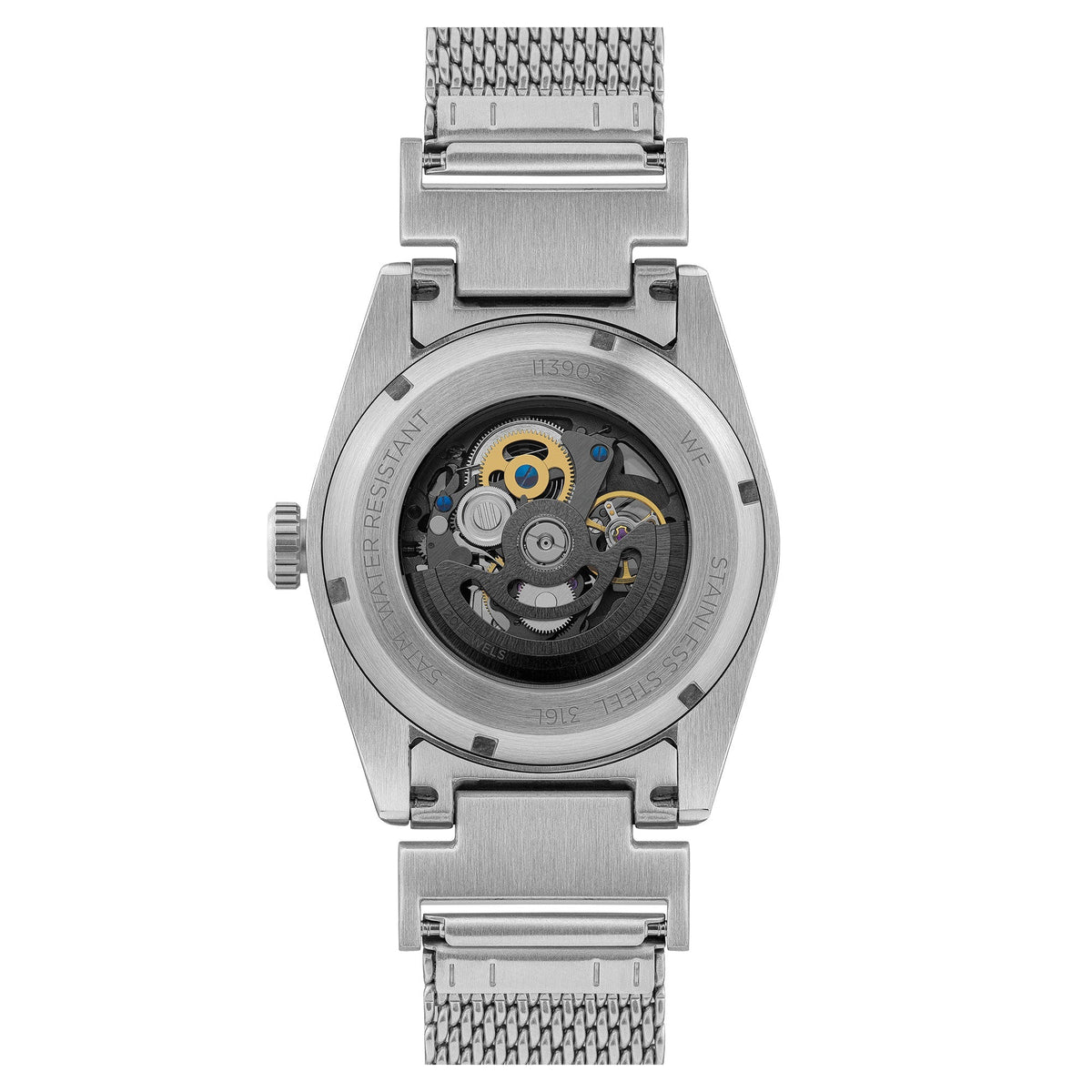 Ingersoll Automatic Black Skeleton Dial With Lifetime Warranty Analog Watch - For Gents I13903