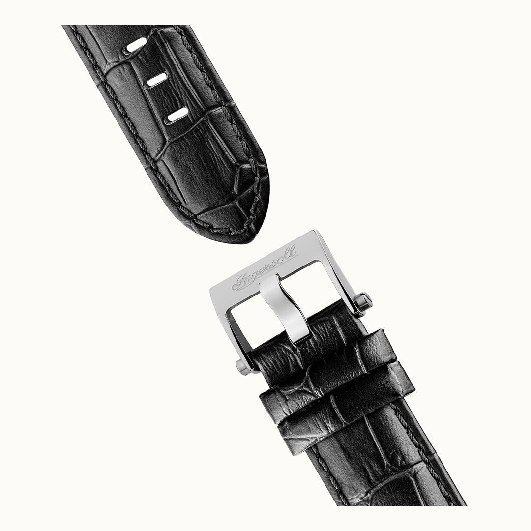 Ingersoll The California Automatic Black Skeleton Dial Analog Mens Watch - I14202