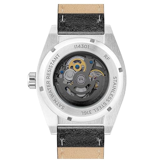 Ingersoll Automatic Black Skeleton Dial With Lifetime Warranty Analog Watch - For Gents I14301