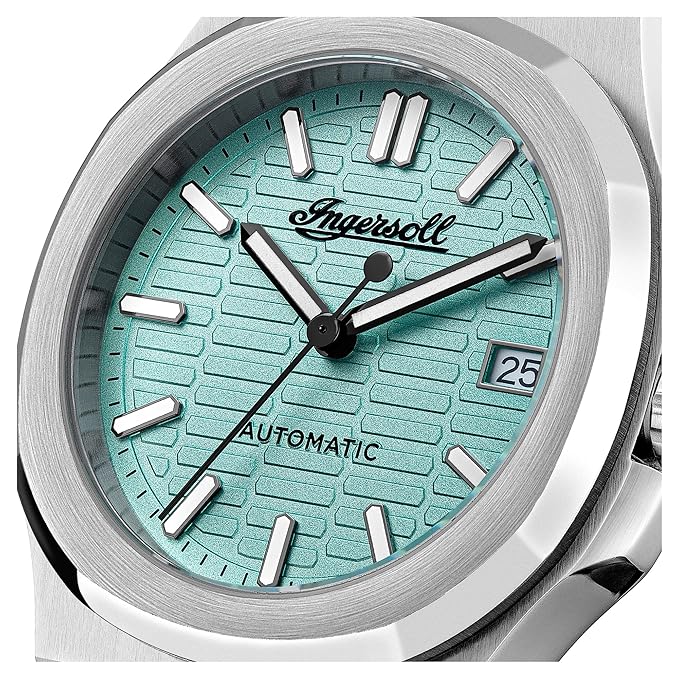 Ingersoll Automatic Blue Skeleton Dial With Lifetime Warranty Analog Watch - For Gents I14601