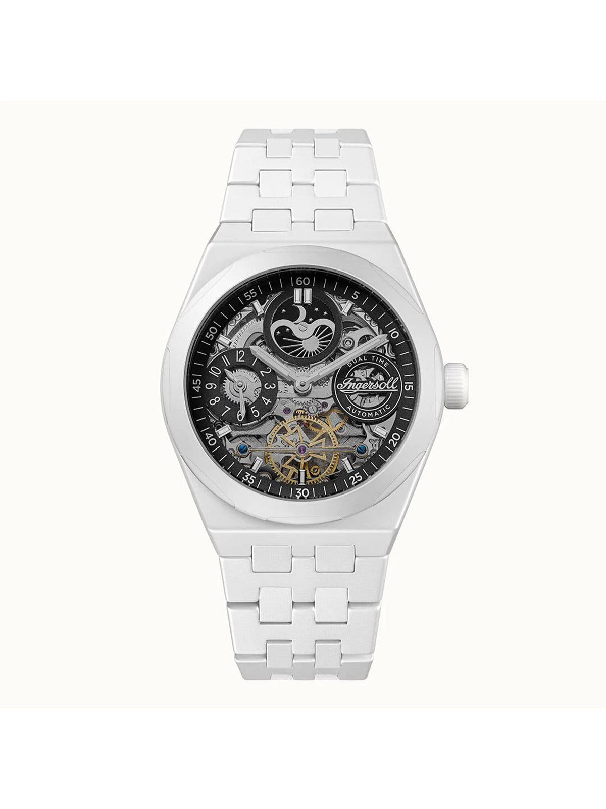 Ingersoll Automatic Ceramic Black Dial With Lifetime Warranty Analog Watch - For Gents I15101