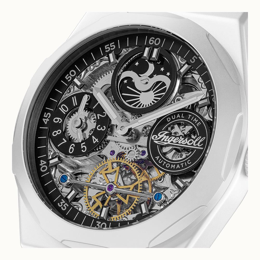 Ingersoll Automatic Ceramic Black Dial With Lifetime Warranty Analog Watch - For Gents I15101