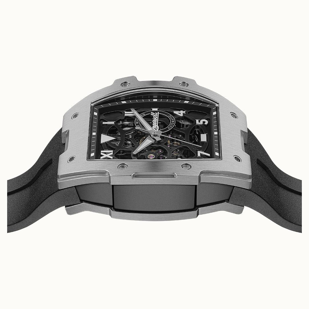 Ingersoll Automatic Black Skeleton Dial Analog Men&