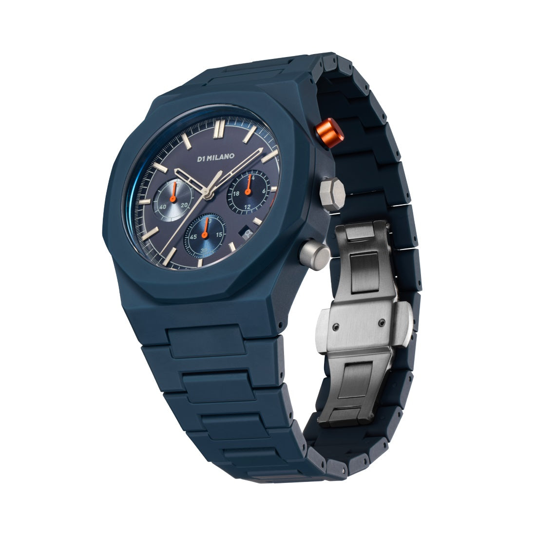 D1 Milano POLYCHRONO Black Dial Quartz Analog Watch - For Gents PHBJ09