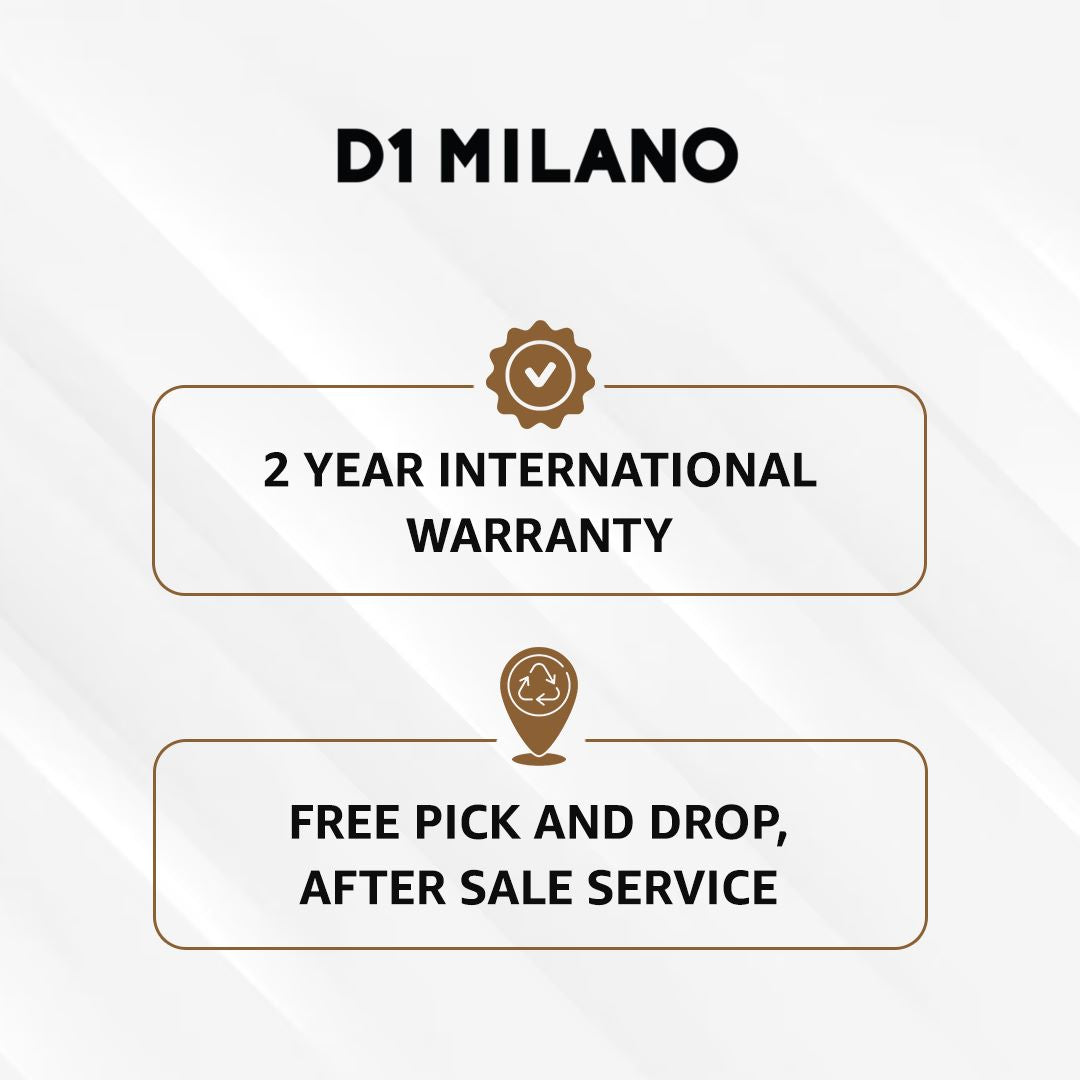 D1 Milano POLYCHRONO Black Dial Quartz Analog Watch - For Gents PHBJ09
