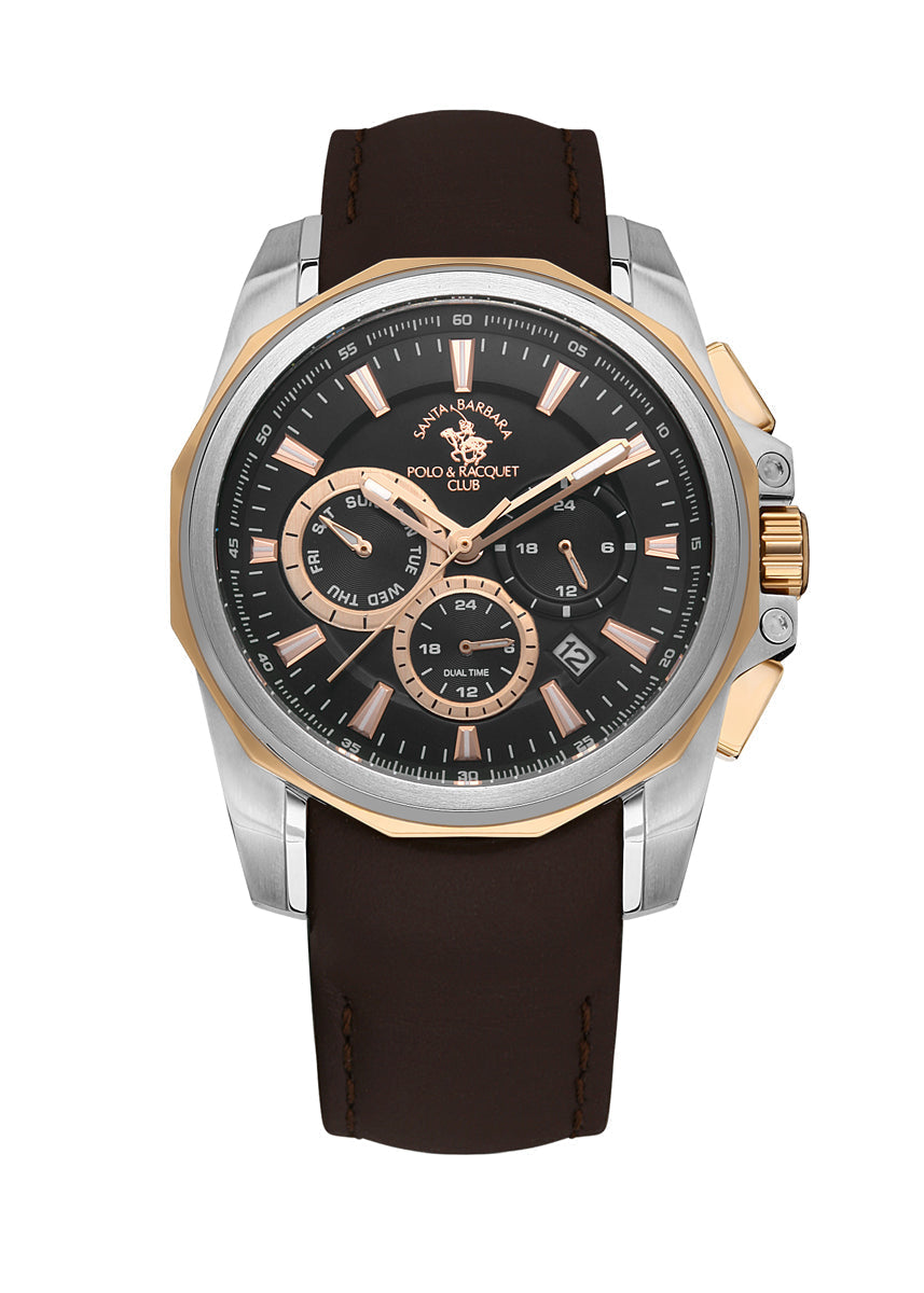 Santa barbara polo & racquet club Analog Blue Dial Men&