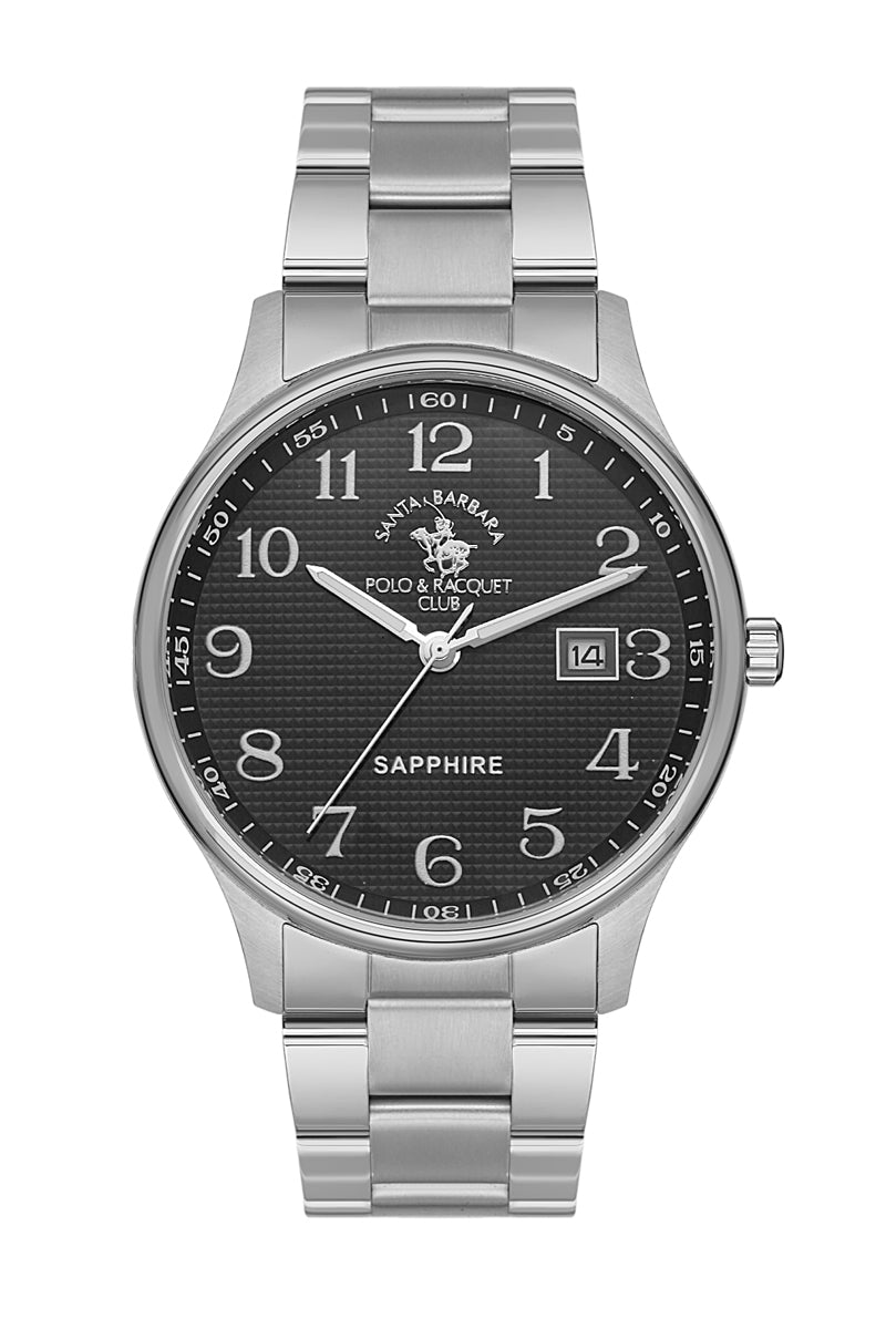 Santa Barbara Black Dial Analog Watch - for Men SB.1.10525-2