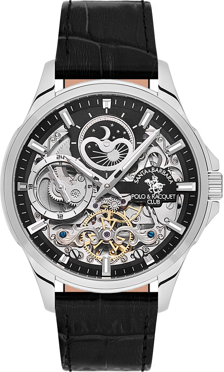 Santa Barbara Polo & Racquet Club Quartz Multicolor Dial Analog Watch For - Gents SB.1.10532-2