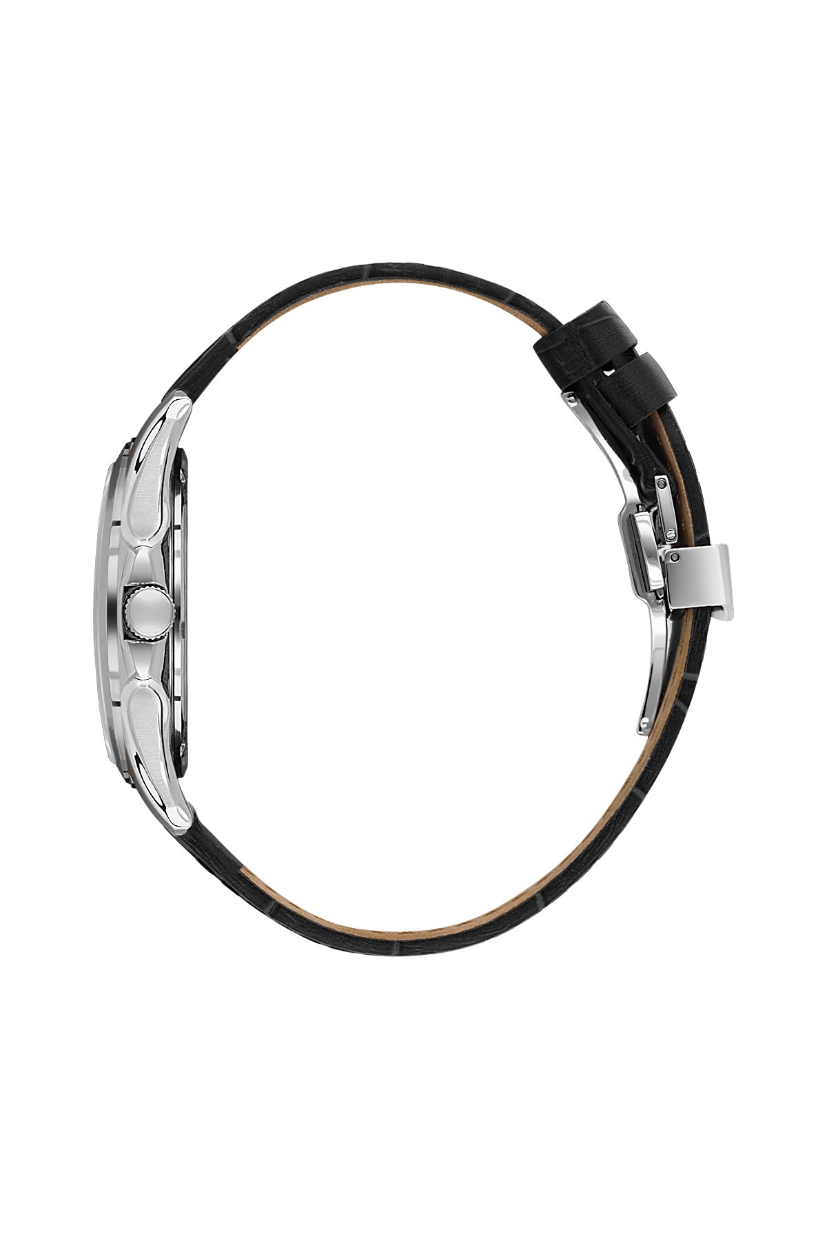 Santa Barbara Polo & Racquet Club Quartz Black Dial Watch For - Gents SB.1.10535-2