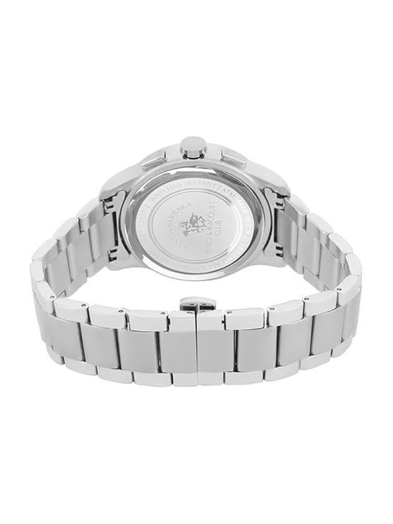 Santa barbara polo & racquet club Analog Black Dial Men&