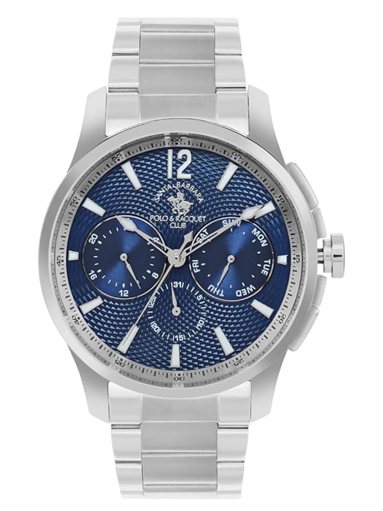 Santa barbara polo & racquet club Analog Blue Dial Men&