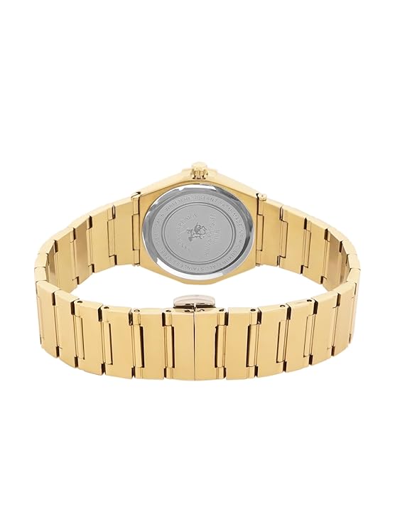 Santa barbara polo & racquet club Analog Gold Dial Women&
