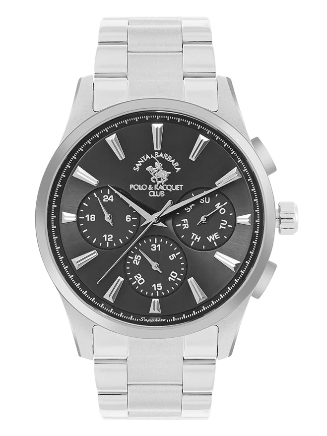 SANTA BARBARA POLO & RACQUET CLUB Black Dial Chronograph Watch for - Men SB.1.10542-2