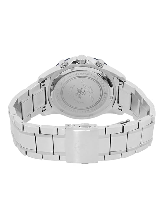 Santa barbara polo & racquet club Analog Blue Dial Men&