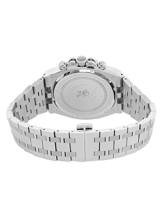 Santa barbara polo & racquet club Analog Black Dial Men&
