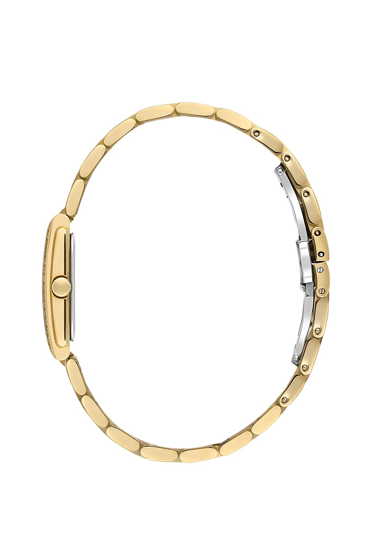 Santa Barbara Polo & Racquet Club Quartz Gold Dial Watch For - Ladies SB.1.10547-4