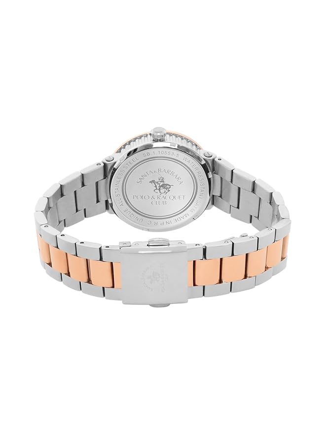 Santa barbara polo & racquet club Analog White Dial Women&