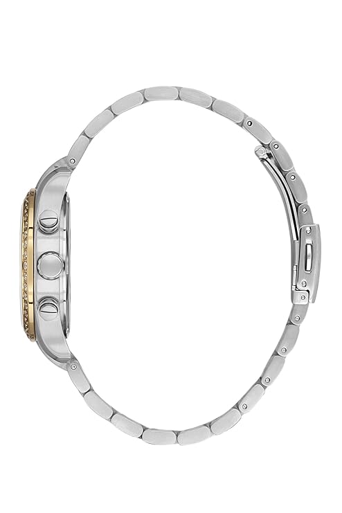 Santa Barbara Polo & Racquet Club Sliver Dial Quartz Ladies Watch - SB.1.10579-3