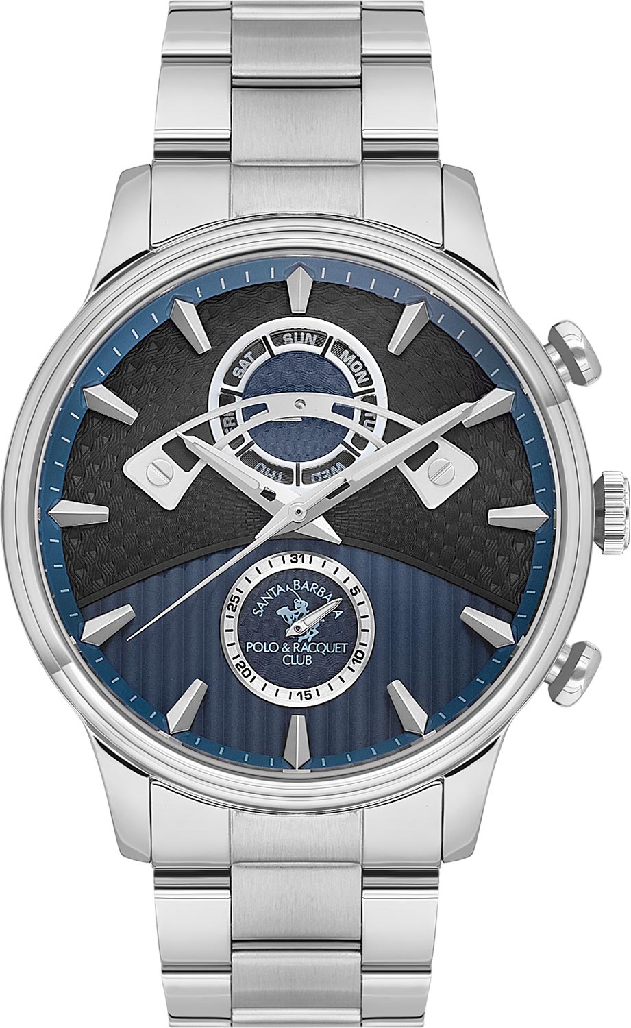 Santa Barbara Polo & Racquet Club Quartz Multicolor Dial Analog Watch For Gents - SB.1.10592-5
