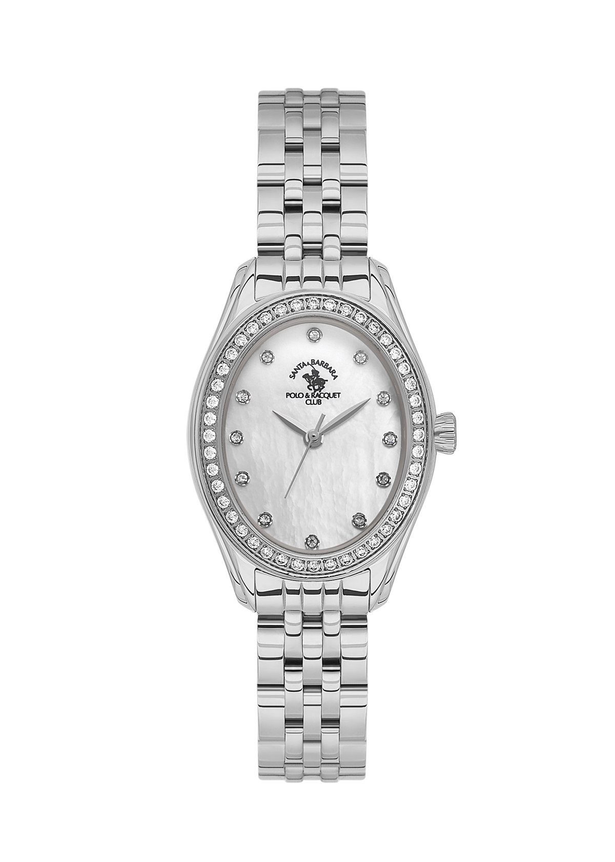 Santa Barbara Polo & Racquet Club Quartz White Dial Watch For - Ladies SB.1.10620-1