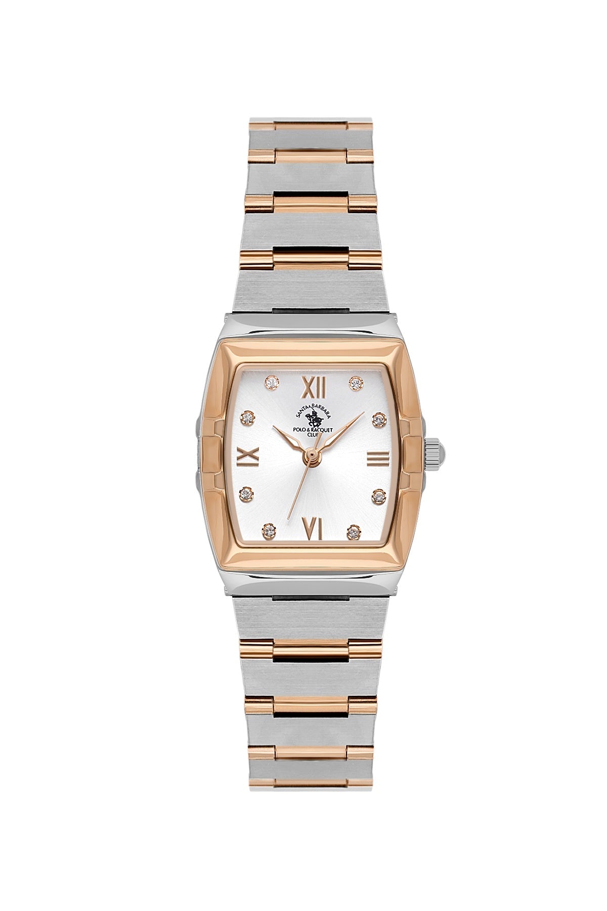 Santa Barbara Quartz Silver Dial Analog Watch For - Ladies SB.1.10624-6
