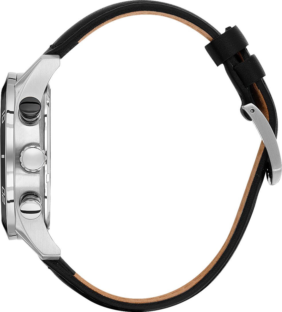 Santa Barbara Polo & Racquet Club Quartz Black Dial Watch - For Gents SB.1.10627-1