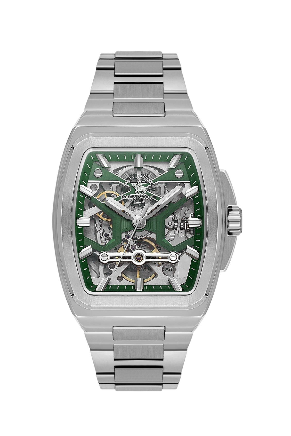 Santa Barbara Automatic Green Dial Analog Watch For - Gents SB.1.10630-3