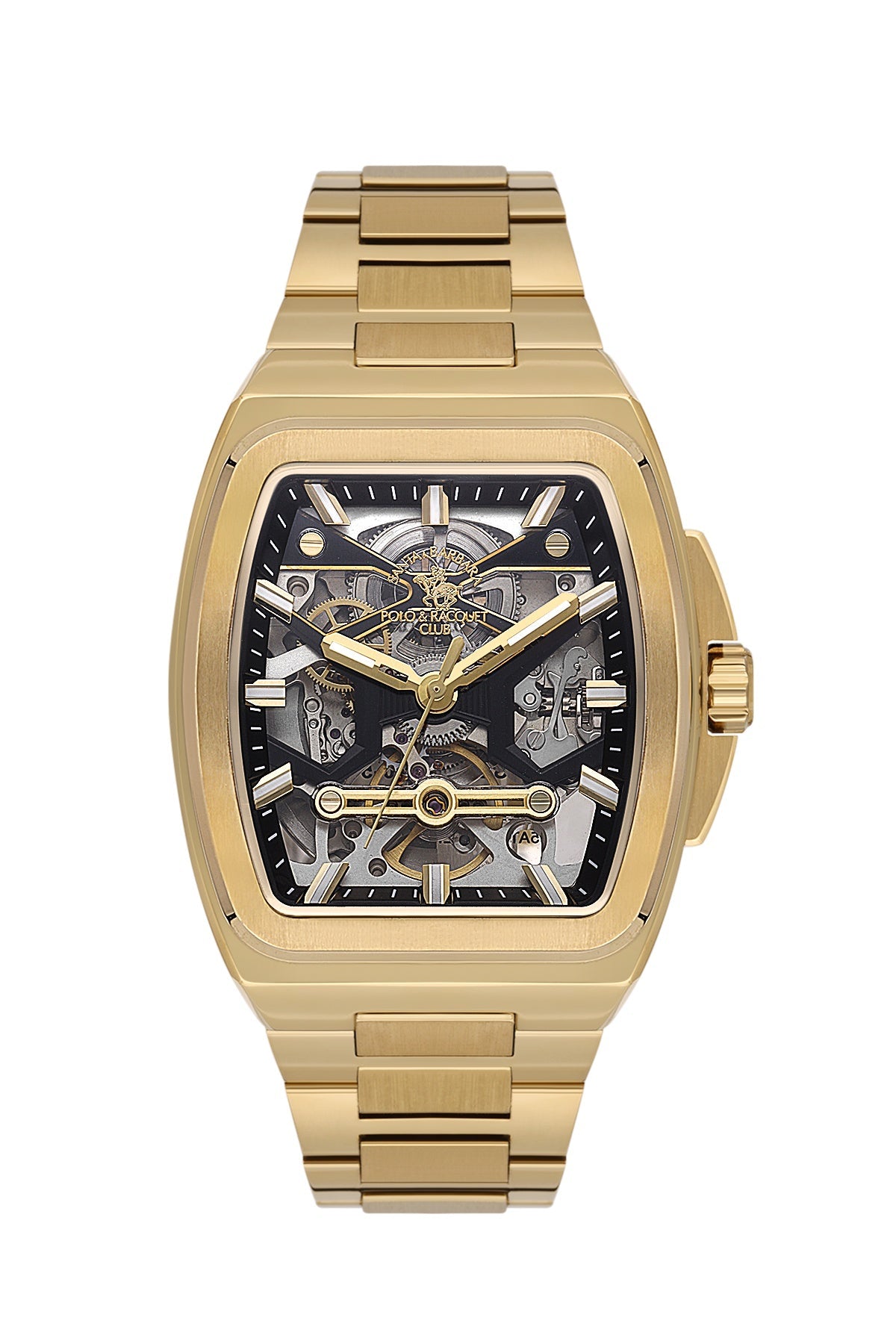 Santa Barbara Automatic Black Dial Analog Watch For - Gents SB.1.10630-5